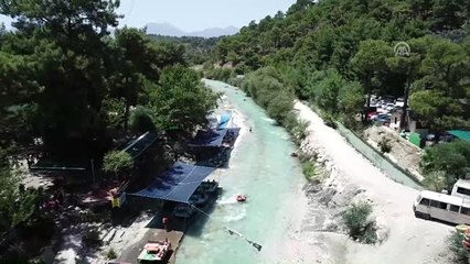 Saklıkent Kanyonu'nda "Sıcak Hava" Yoğunluğu