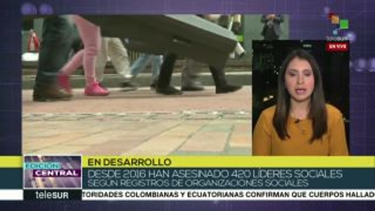 Colombia: violencia política cobra la vida de un joven de 23 años