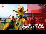 TVT na Copa: Resultados dos Jogos de Hoje [21/06]