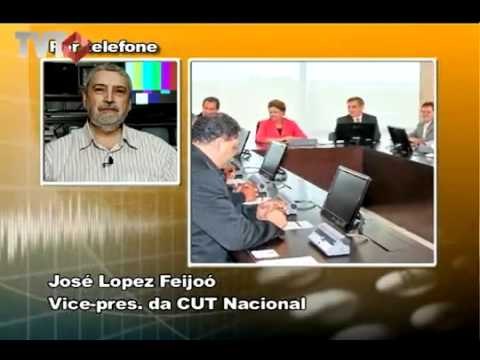 Reunião presidenta Dilma e centrais sindicais - rede TVT