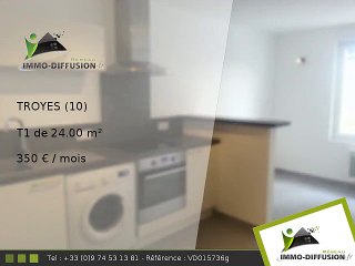 T1 24.00m2 A louer sur Troyes - 350 Euros/mois