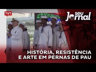 História, resistência e arte, em pernas de pau