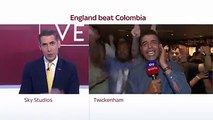 Kammy tried to do a live interview on Sky Sports News in a pub full of England fans celebrating.Predictably it descended into complete chaos. (via Soccer AM