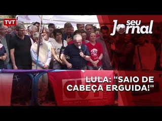 Lula: "saio de cabeça erguida!"