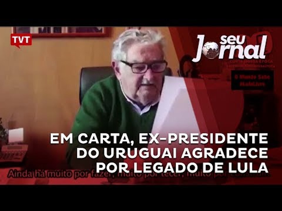 Em carta, ex-presidente do Uruguai agradece por legado de Lula