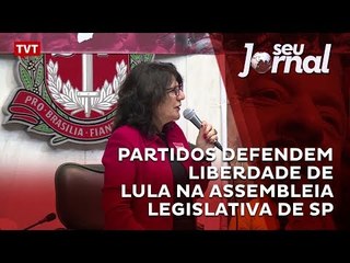 Partidos defendem liberdade de Lula na Assembleia Legislativa de SP