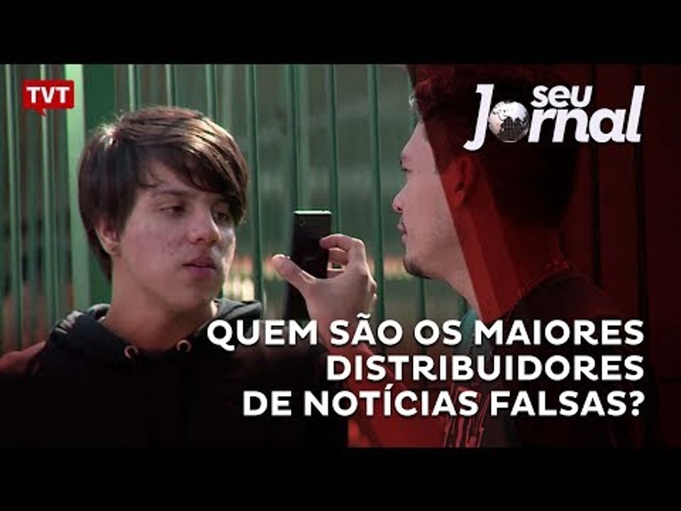 Quem são os maiores distribuidores de notícias falsas?