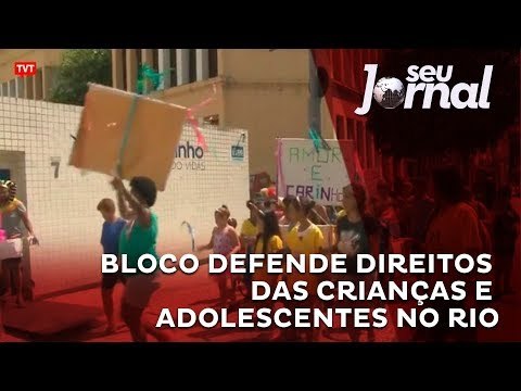 Bloco defende direitos das crianças e adolescentes no Rio