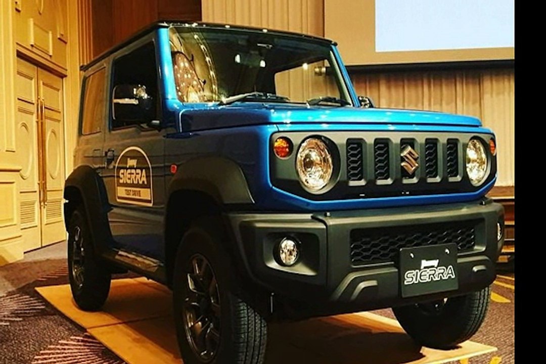 New photos of the 'global' Suzuki Jimny Sierra from dealerships