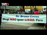Protesto contra aterro em Mogi das Cruzes - Rede TVT