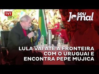 Lula vai até a fronteira com o Uruguai e encontra Pepe Mujica