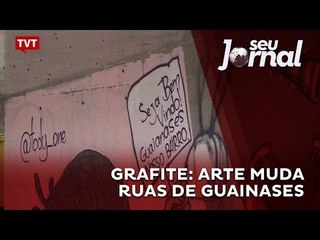 Grafite: arte muda ruas de Guainases