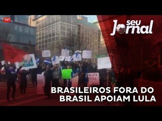Brasileiros fora do Brasil apoiam Lula