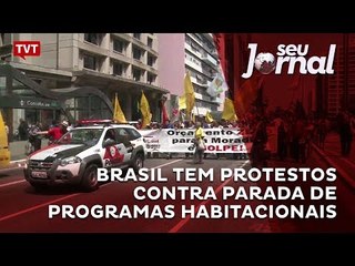 Brasil tem protestos contra parada de programas habitacionais
