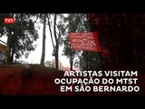 Artistas visitam Ocupação do MTST em São Bernardo do Campo - SP