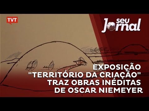 Exposição Território da Criação traz obras inéditas de Oscar Niemeyer