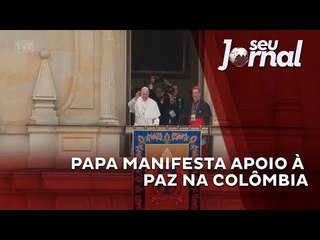 Papa manifesta apoio à paz na Colômbia