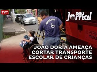 Feijóo: João Doria ameaça cortar transporte escolar de crianças