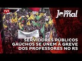 Servidores públicos gaúchos se unem à greve dos professores no RS