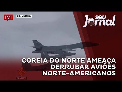 Coreia do Norte ameaça derrubar aviões norte-americanos
