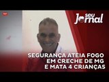 Vigia de creche coloca fogo em crianças em Janaúba, MG