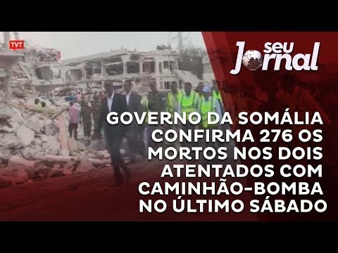 Chega a 276 número de mortos em atentados na Somália