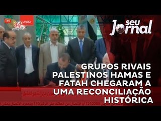 Grupos rivais palestinos, Hamas e Fatah chegam a acordo histórico