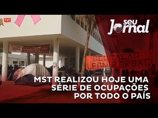 MST realiza série de ocupações por todo o país pela reforma agrária