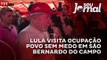 Lula visita Ocupação Povo Sem Medo em São Bernardo do Campo