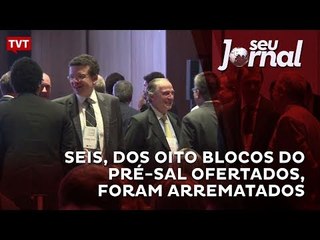 Seis, dos oito blocos do pré-sal ofertados, foram arrematados