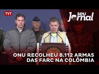 ONU recolheu 8.112 armas das Farc na Colômbia