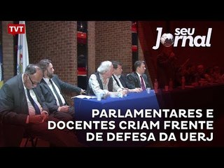 Parlamentares e docentes criam frente de defesa da UERJ