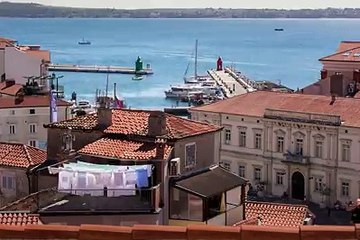 PIRAN ⛵️ This worldly coastal town, which developed under the influence of Venice, is considered to be one of the most authentic and most photogenic towns on t