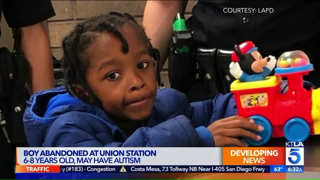 Boy Left Alone at L.A.'s Union Station Is Respo...