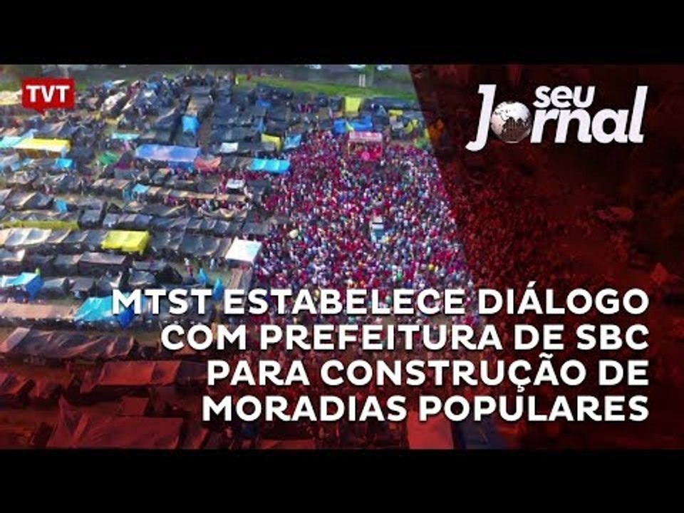 MTST estabelece diálogo com Prefeitura de SBC para construção de moradias populares
