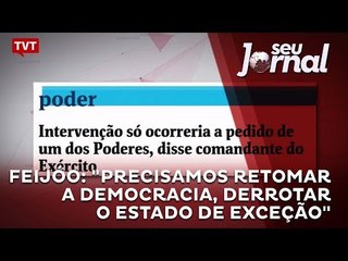 Feijóo: "precisamos retomar a democracia, derrotar o estado de exceção"