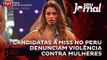 Candidatas a miss no Peru denunciam violência contra mulheres