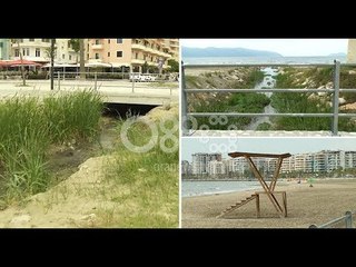 BOOM: Në Plazhin e Ri në Vlorë, ujërat e zeza derdhen në det