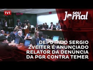 Deputado Sergio Zveiter é anunciado relator da denúncia da PGR contra Temer