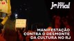 Artistas do RJ protestam contra descaso de Crivella com cultura