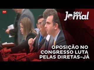 Oposição no Congresso luta pelas diretas-já