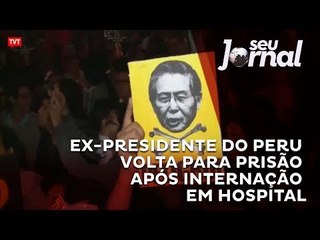 Ex-presidente do Peru volta para prisão após internação em hospital