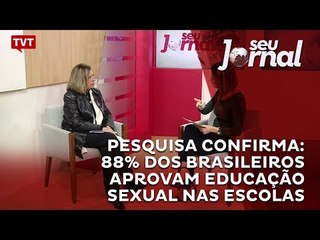 Pesquisa confirma: 88% dos brasileiros aprovam educação sexual nas escolas
