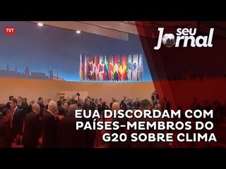 Estados Unidos discordam com países-membros do G20 sobre clima