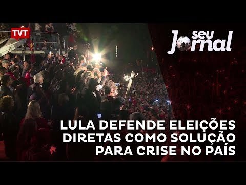 Lula defende eleições diretas como solução para crise no país