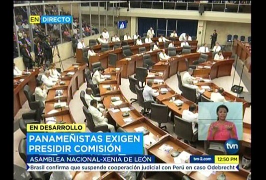 TVN Panameñistas exigen presidir comisión, las comisiones fueron acaparadas por el PRD y el CD