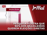Pesquisa mostra que 90% dos brasileiros querem eleições diretas