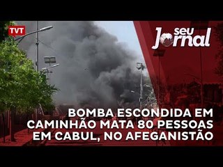 Bomba escondida em caminhão mata 80 pessoas em Cabul, no Afeganistão