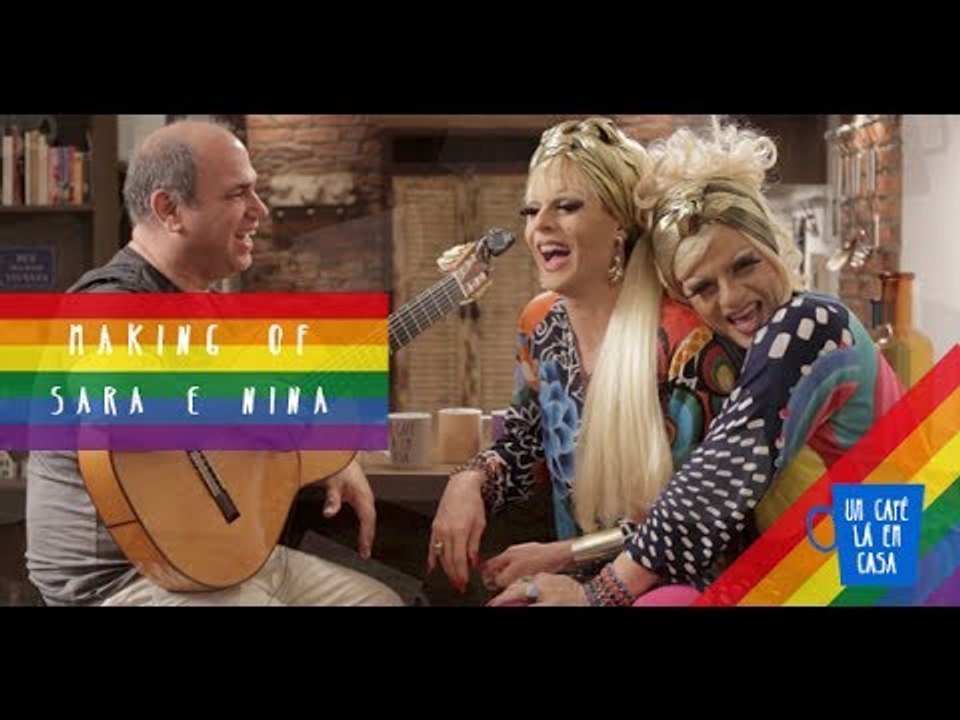 Making Of Um Café Lá em Casa com Sara e Nina e Nelson Faria