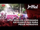MTST realiza caminhada em Guarulhos para pedir moradias